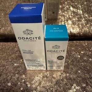 Odacite Bundle-Brightening Serum & Eye Contour Serum